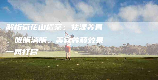 解析菊花山楂茶：祛湿养胃、降脂消脂、美容养颜效果一网打尽