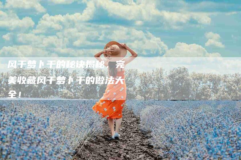 风干萝卜干的秘诀揭秘，完美收藏风干萝卜干的做法大全！