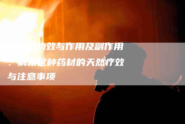 茯苓的功效与作用及副作用：解析这种药材的天然疗效与注意事项-住家保姆月嫂服务_家政保洁钟点工家政服务_速上门月嫂网首页