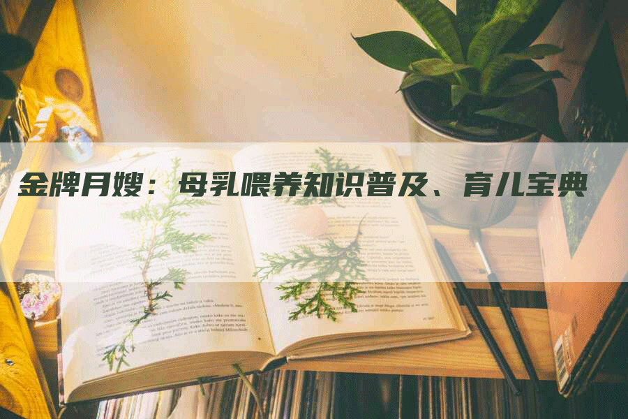 金牌月嫂：母乳喂养知识普及、育儿宝典