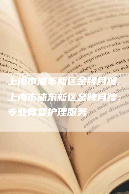 上海市浦东新区金牌月嫂,上海市浦东新区金牌月嫂：专业育婴护理服务
