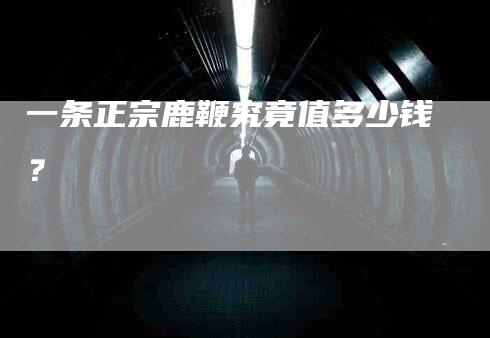一条正宗鹿鞭究竟值多少钱？-住家保姆月嫂服务_家政保洁钟点工家政服务_速上门月嫂网首页