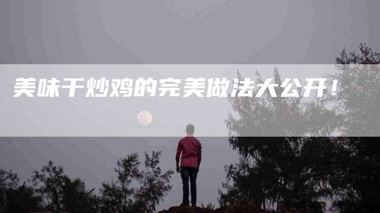 美味干炒鸡的完美做法大公开！-住家保姆月嫂服务_家政保洁钟点工家政服务_速上门月嫂网首页