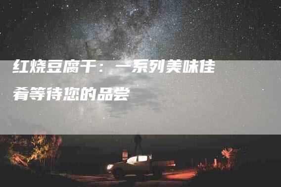 红烧豆腐干：一系列美味佳肴等待您的品尝-住家保姆月嫂服务_家政保洁钟点工家政服务_速上门月嫂网首页