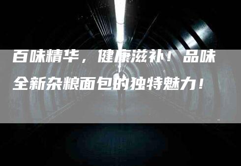 百味精华，健康滋补！品味全新杂粮面包的独特魅力！-住家保姆月嫂服务_家政保洁钟点工家政服务_速上门月嫂网首页