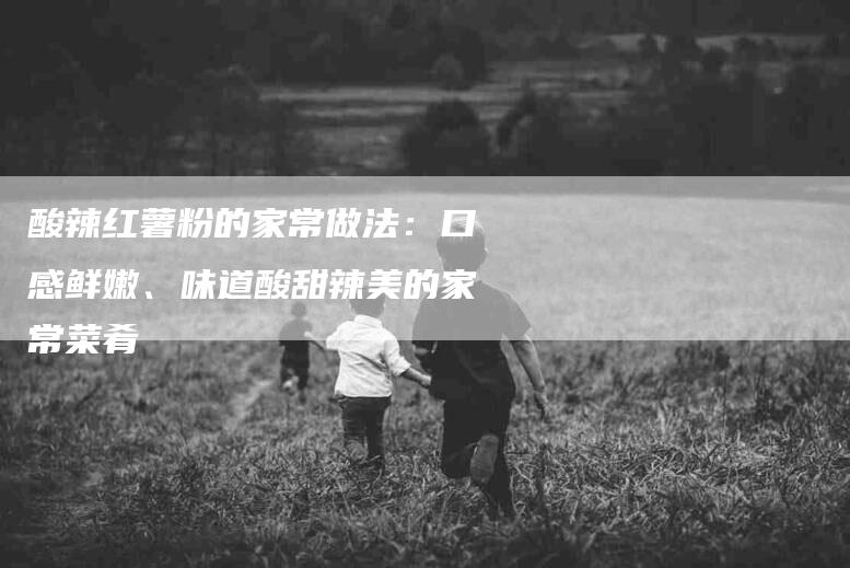 酸辣红薯粉的家常做法：口感鲜嫩、味道酸甜辣美的家常菜肴