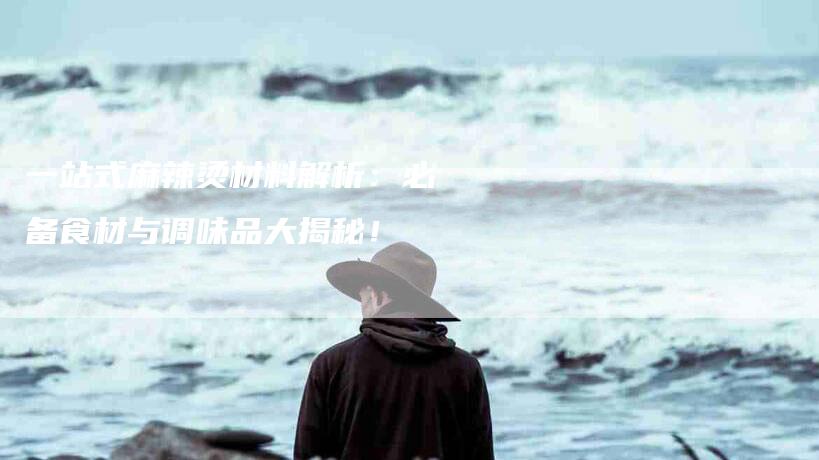 一站式麻辣烫材料解析：必备食材与调味品大揭秘！-住家保姆月嫂服务_家政保洁钟点工家政服务_速上门月嫂网首页
