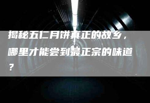 揭秘五仁月饼真正的故乡，哪里才能尝到最正宗的味道？-住家保姆月嫂服务_家政保洁钟点工家政服务_速上门月嫂网首页