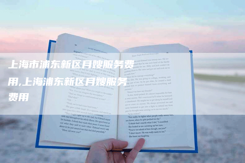 上海市浦东新区月嫂服务费用,上海浦东新区月嫂服务费用