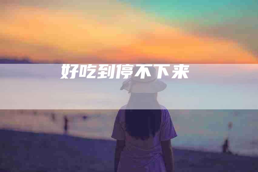 好吃到停不下来