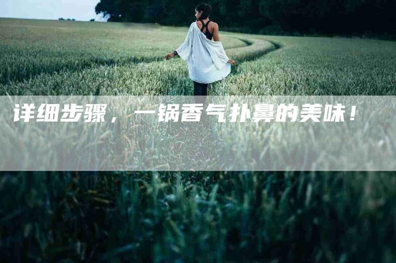 详细步骤，一锅香气扑鼻的美味！