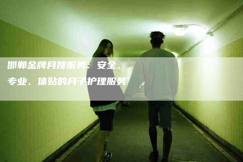 邯郸金牌月嫂服务：安全、专业、体贴的月子护理服务