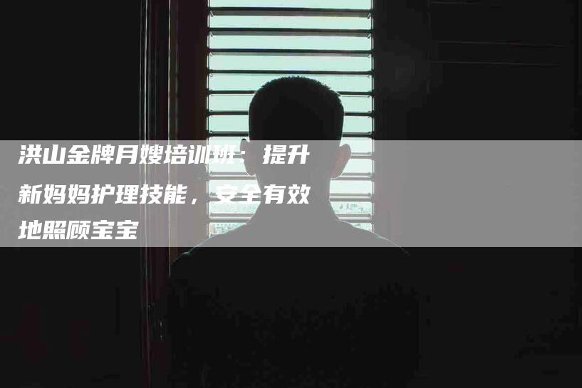 洪山金牌月嫂培训班：提升新妈妈护理技能，安全有效地照顾宝宝-住家保姆月嫂服务_家政保洁钟点工家政服务_速上门月嫂网首页
