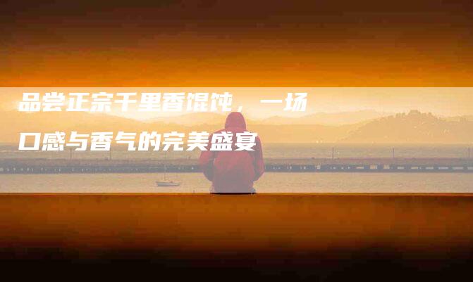 品尝正宗千里香馄饨，一场口感与香气的完美盛宴-住家保姆月嫂服务_家政保洁钟点工家政服务_速上门月嫂网首页