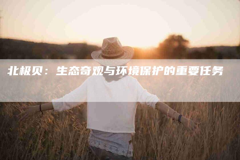 北极贝：生态奇观与环境保护的重要任务
