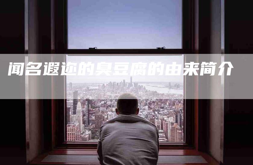 闻名遐迩的臭豆腐的由来简介-住家保姆月嫂服务_家政保洁钟点工家政服务_速上门月嫂网首页