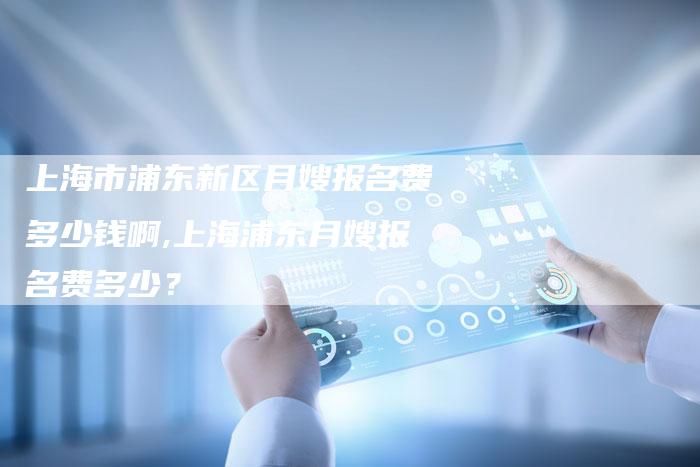 上海市浦东新区月嫂报名费多少钱啊,上海浦东月嫂报名费多少？-住家保姆月嫂服务_家政保洁钟点工家政服务_速上门月嫂网首页