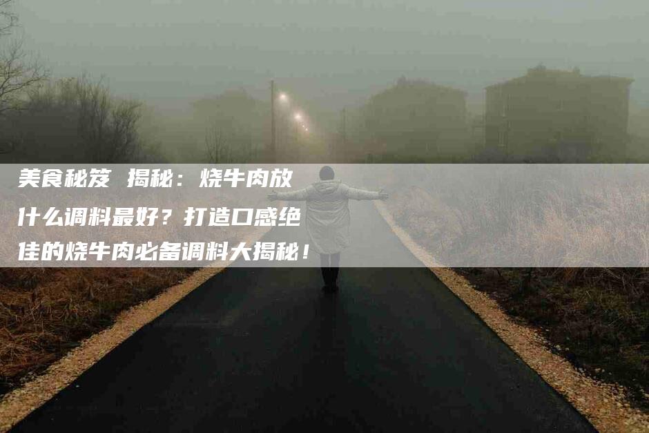 美食秘笈 揭秘：烧牛肉放什么调料最好？打造口感绝佳的烧牛肉必备调料大揭秘！