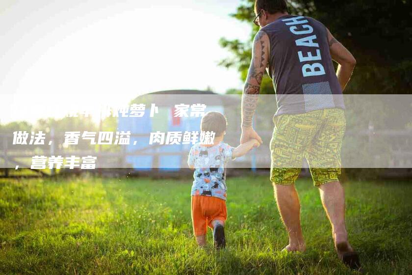 经典红烧羊排炖萝卜 家常做法，香气四溢，肉质鲜嫩，营养丰富