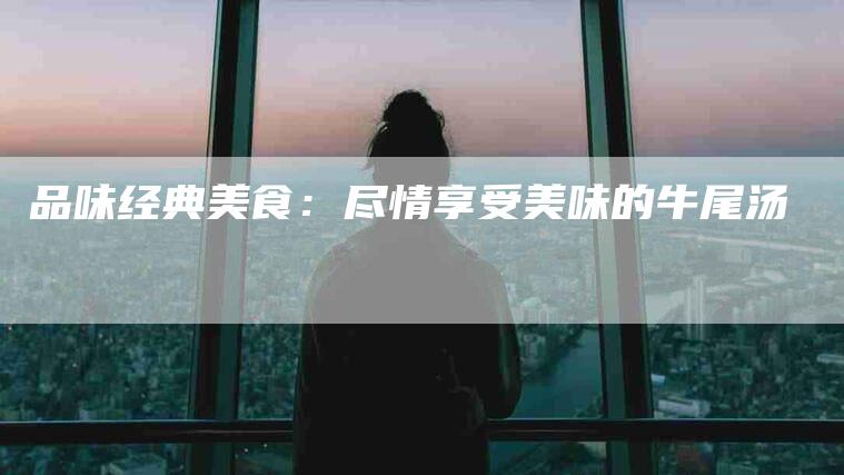 品味经典美食：尽情享受美味的牛尾汤