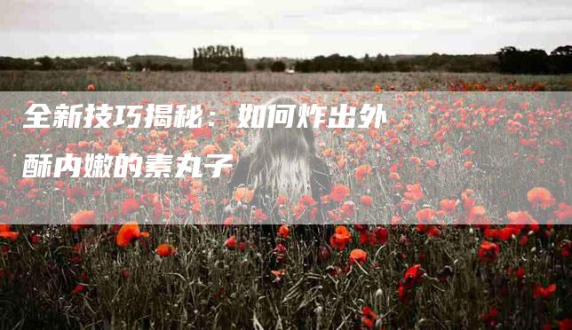 全新技巧揭秘：如何炸出外酥内嫩的素丸子-住家保姆月嫂服务_家政保洁钟点工家政服务_速上门月嫂网首页