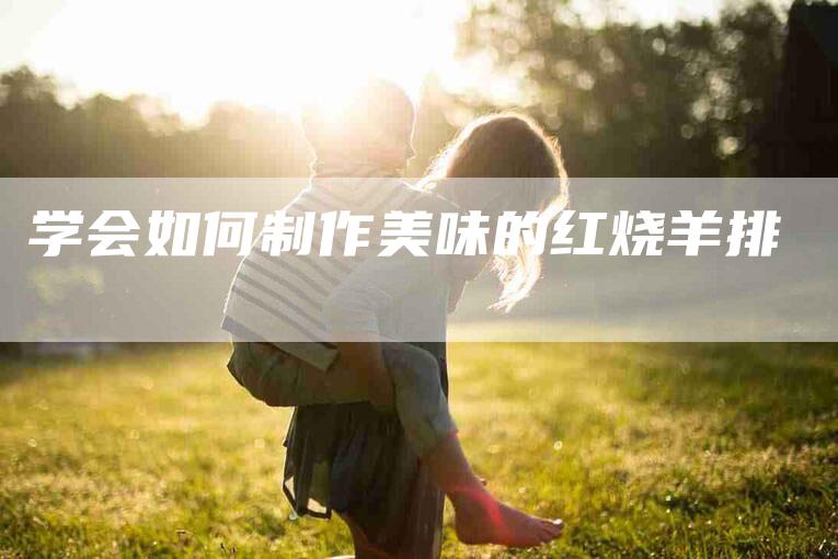 学会如何制作美味的红烧羊排