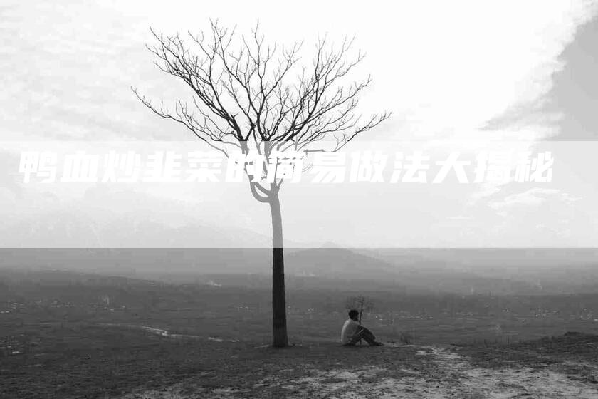 鸭血炒韭菜的简易做法大揭秘-住家保姆月嫂服务_家政保洁钟点工家政服务_速上门月嫂网首页