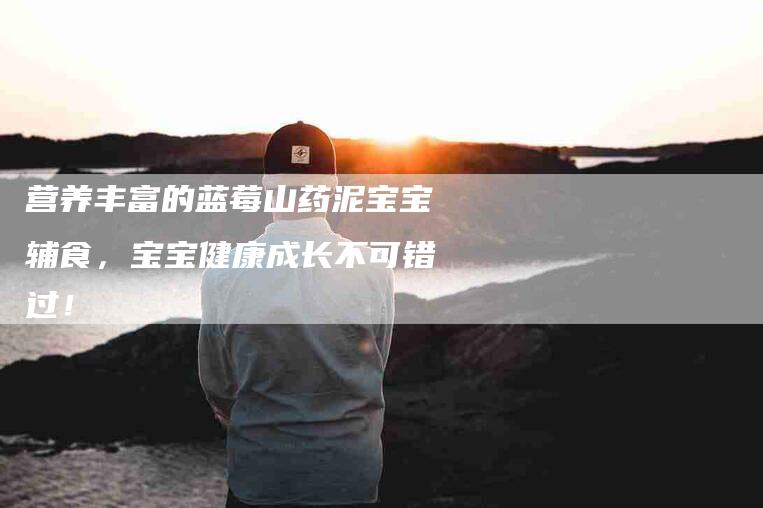 营养丰富的蓝莓山药泥宝宝辅食，宝宝健康成长不可错过！-住家保姆月嫂服务_家政保洁钟点工家政服务_速上门月嫂网首页