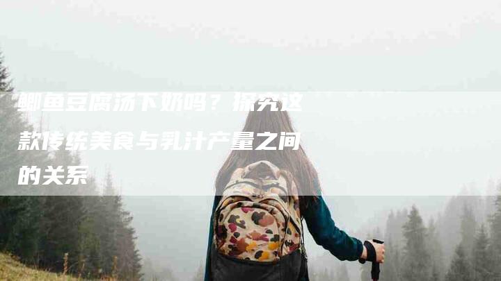 鲫鱼豆腐汤下奶吗？探究这款传统美食与乳汁产量之间的关系-住家保姆月嫂服务_家政保洁钟点工家政服务_速上门月嫂网首页