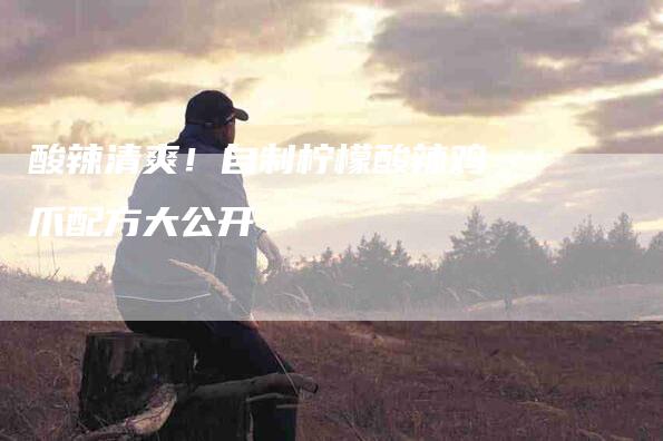 酸辣清爽！自制柠檬酸辣鸡爪配方大公开-住家保姆月嫂服务_家政保洁钟点工家政服务_速上门月嫂网首页