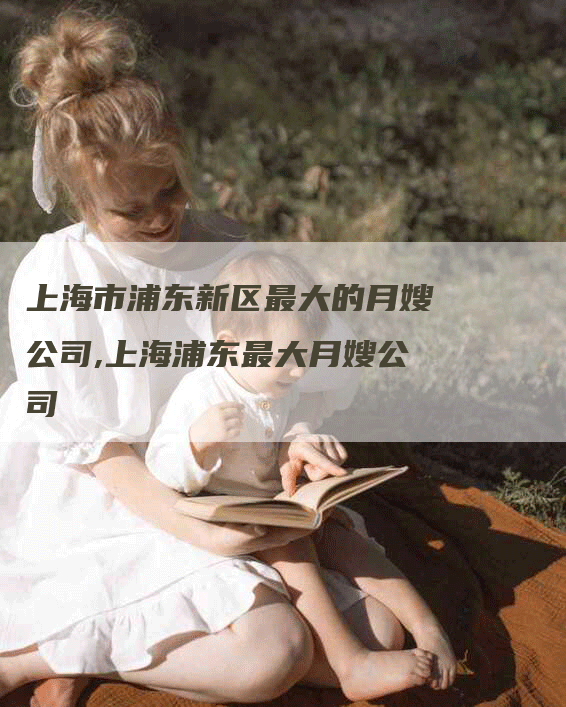上海市浦东新区最大的月嫂公司,上海浦东最大月嫂公司