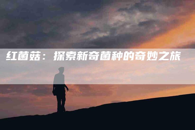 红菌菇：探索新奇菌种的奇妙之旅-住家保姆月嫂服务_家政保洁钟点工家政服务_速上门月嫂网首页