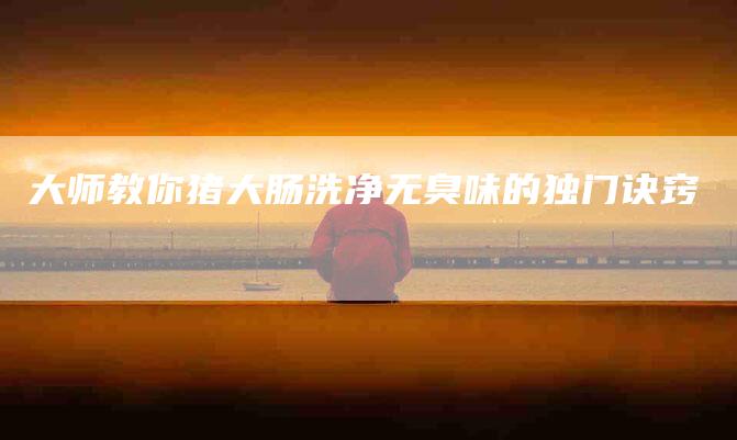 大师教你猪大肠洗净无臭味的独门诀窍-住家保姆月嫂服务_家政保洁钟点工家政服务_速上门月嫂网首页
