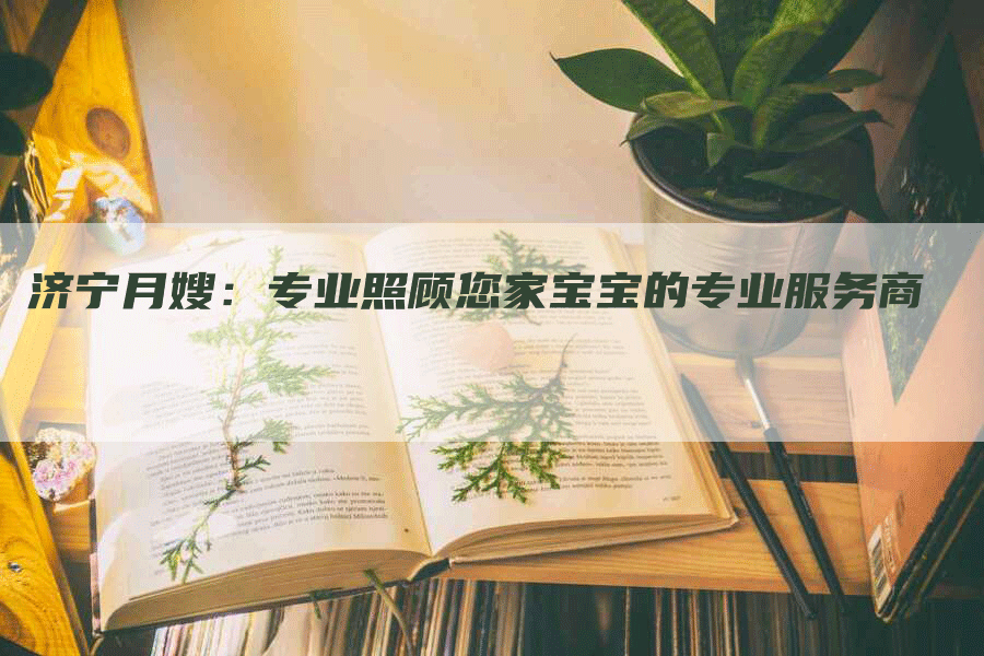 济宁月嫂：专业照顾您家宝宝的专业服务商