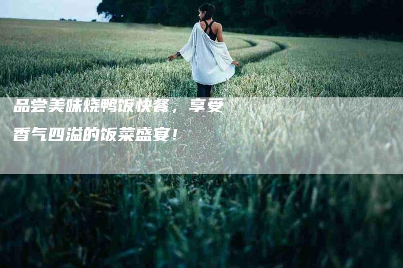 品尝美味烧鸭饭快餐，享受香气四溢的饭菜盛宴！