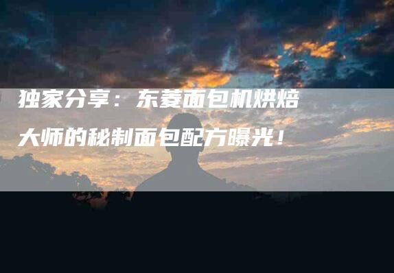独家分享:东菱面包机烘焙大师的秘制面包配方曝光!-住家保姆月嫂服务_家政保洁钟点工家政服务_速上门月嫂网首页