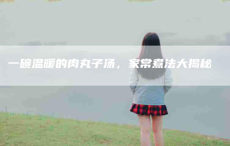 一碗温暖的肉丸子汤，家常煮法大揭秘-住家保姆月嫂服务_家政保洁钟点工家政服务_速上门月嫂网首页