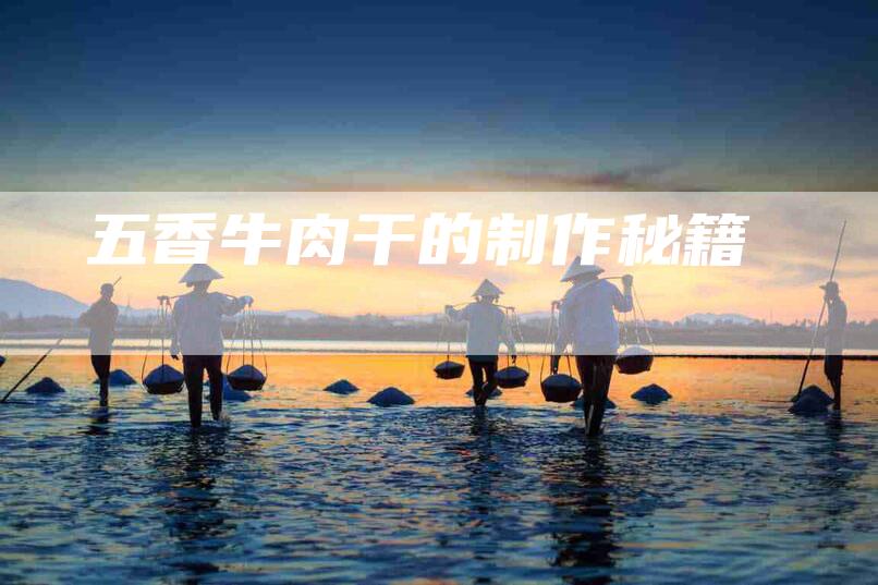 五香牛肉干的制作秘籍-住家保姆月嫂服务_家政保洁钟点工家政服务_速上门月嫂网首页