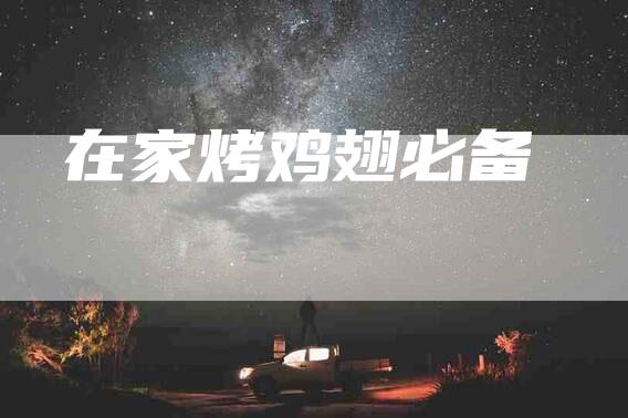 在家烤鸡翅必备