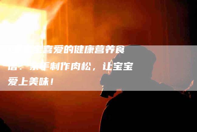 1岁宝宝喜爱的健康营养食谱：亲手制作肉松，让宝宝爱上美味！-住家保姆月嫂服务_家政保洁钟点工家政服务_速上门月嫂网首页